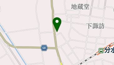 理容フルサワの地図画像