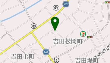 川松の地図画像