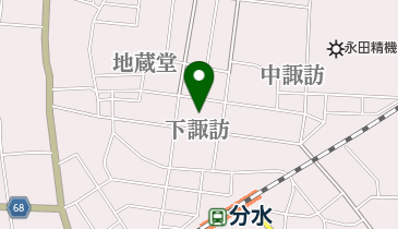 与七鮮魚店の地図画像
