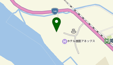 糸魚川クアリゾート株式会社ひすいの湯の地図画像