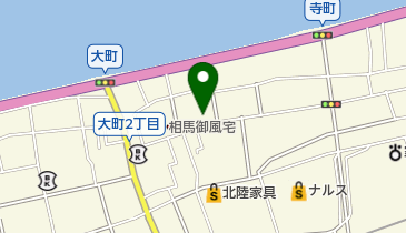 松本電器商会の地図画像
