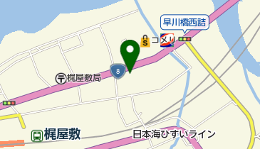 吉岡菓子店の地図画像