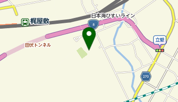 梶屋敷区民会館の地図画像