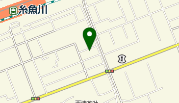 糸魚川キリスト教会の地図画像