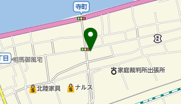中川クリーニング店の地図画像