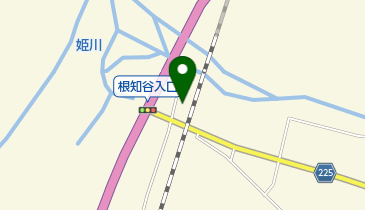 姫川自動車の地図画像