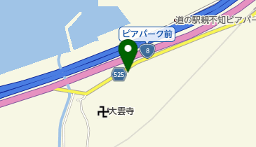 親不知マリンサービスの地図画像