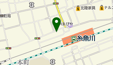 メガネのさか江糸魚川店の地図画像