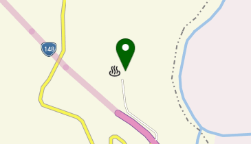 蒲原温泉の地図画像