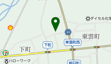 横山電化サービスの地図画像