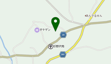 杉野沢観光協会の地図画像