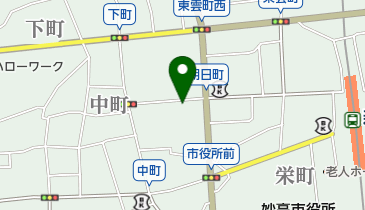 菅原はきもの店の地図画像