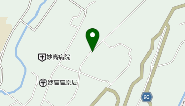 メナード化粧品妙高高原代行店の地図画像