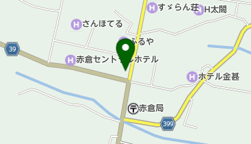 ウチダスポーツ 赤倉店の地図画像