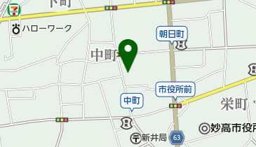 大鹿屋時計店の地図画像