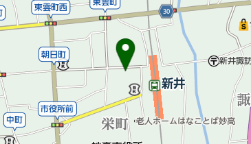 よしはら時計店の地図画像