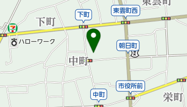 河内鍼灸治療院の地図画像