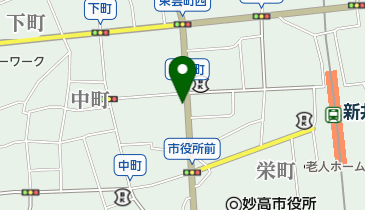 カネコ美容室の地図画像