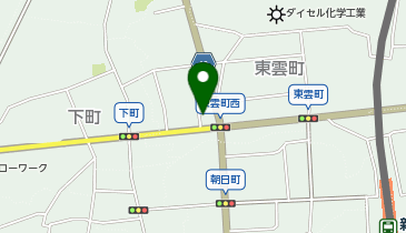 ハロージュリー美容室新井店の地図画像