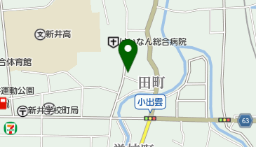 ビューティーサロン若葉の地図画像