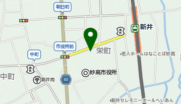 山崎美容室の地図画像