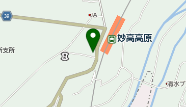 有限会社高原観光の地図画像