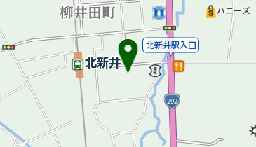 きたあらい薬局の地図画像