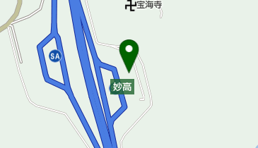 妙高SA上りハイウェイショップたかべんの地図画像