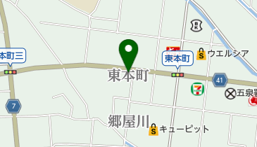 関塚カメラ店の地図画像