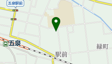 五泉市 学童クラブげんき童夢の地図画像