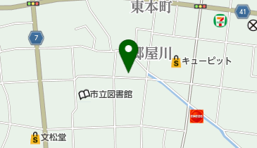 リザ美容室の地図画像