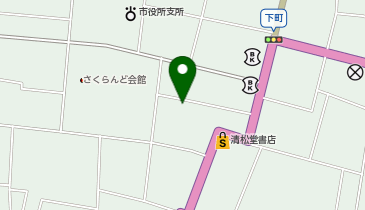 東屋クリーニングの地図画像