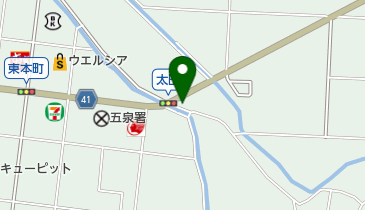 江口酒店の地図画像