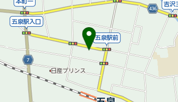 紋屋分店の地図画像