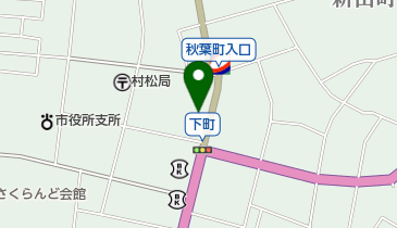 合資会社土田商店本店自転車部の地図画像