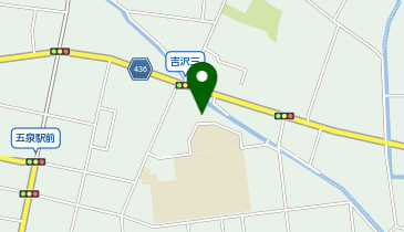 五泉市 きなせや悠遊館の地図画像