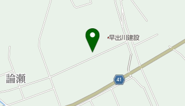 株式会社早出川建設の地図画像