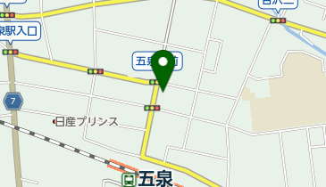 浅川園五泉店の地図画像