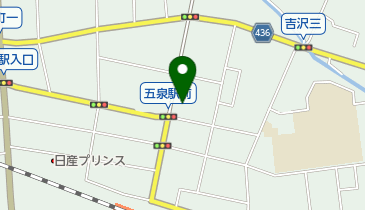東間電気商会の地図画像
