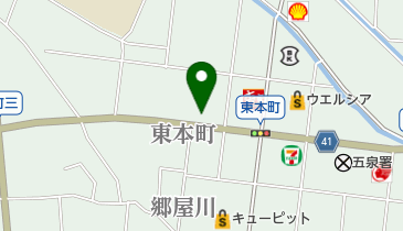 アムール美容室の地図画像