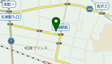 金田屋米店の地図画像