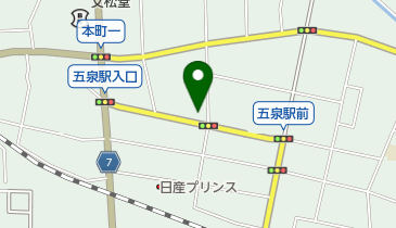 メガネのホンマの地図画像