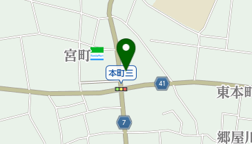 山東園の地図画像