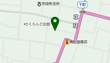 貝沼理髪店の地図画像