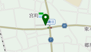 田中理髪店の地図画像