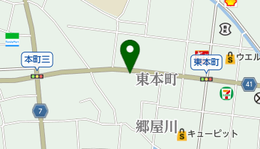 ヘアーサロン・ハダの地図画像