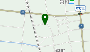 理容室はたのの地図画像