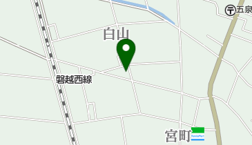 理容タナカの地図画像