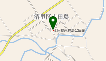 上田島東福島公民館の地図画像