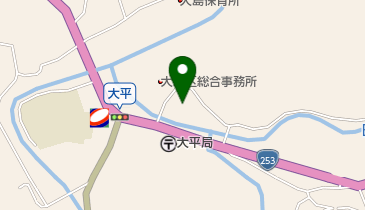 上越市 大島地区公民館の地図画像